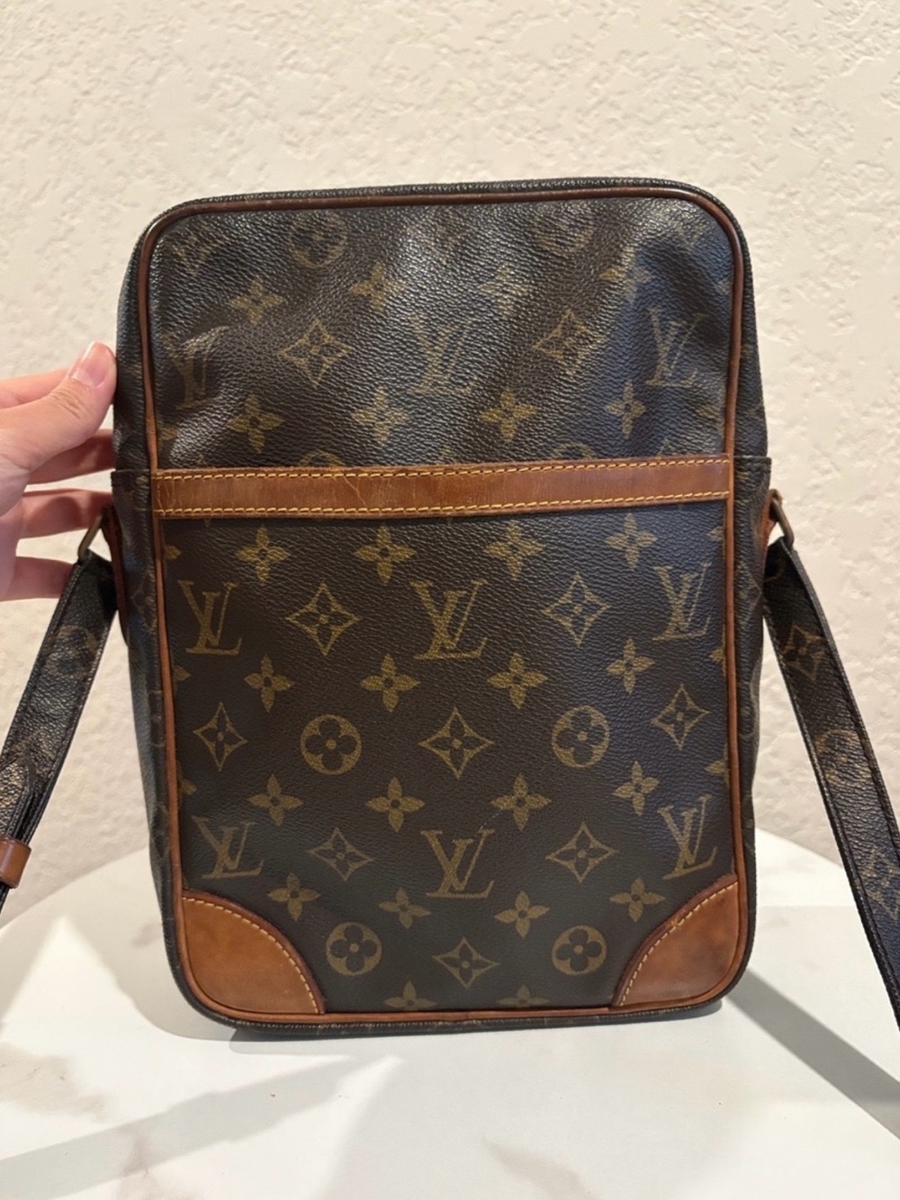 Louis Vuitton Danube MM Monogram Crossbody Bag